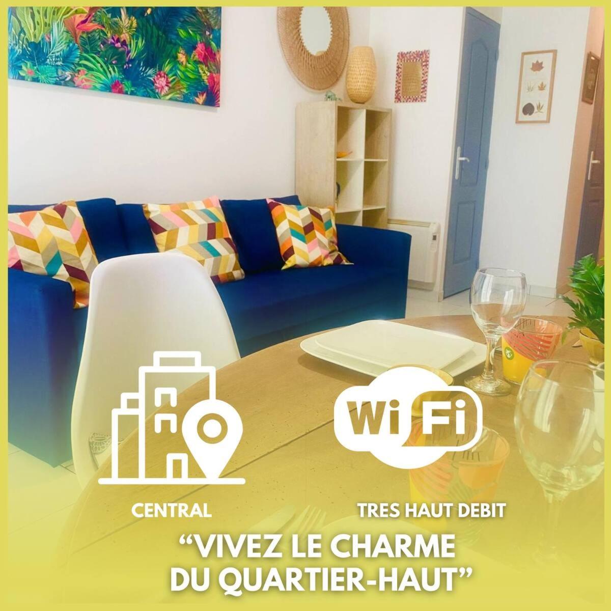 Appartement Neuf Cosy Centre Ville Quartier Haut Sète Dış mekan fotoğraf